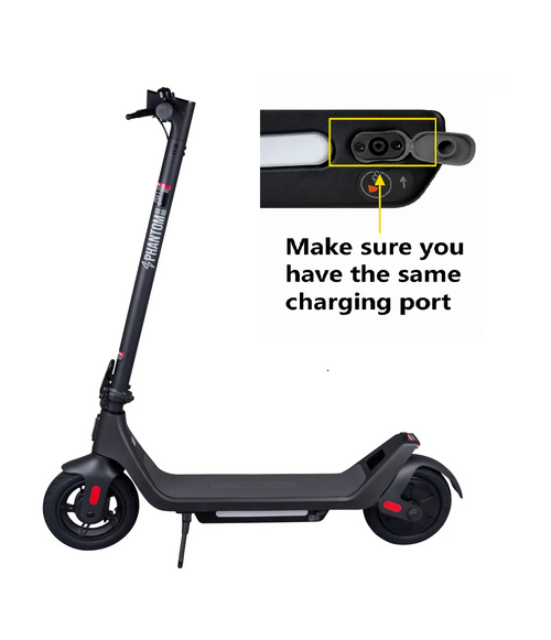 Phantom GOGO A10 42V 1.7A electric scooter charger