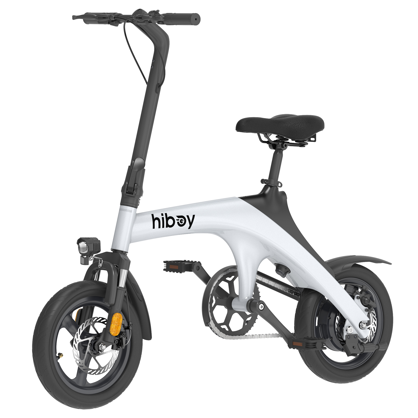 Hiboy C1 refurbished black electric bike front view
