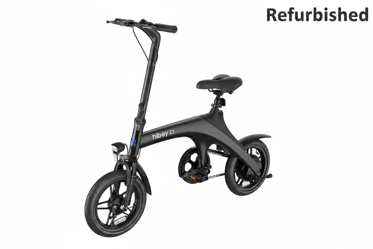 Hiboy C1 Electric Foldable Bike Black Color Refurbished | Like New