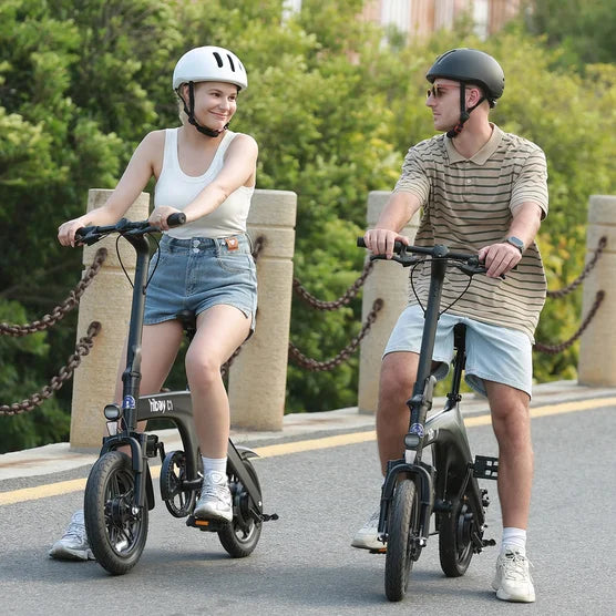 Hiboy C1 Electric Foldable Bike Black Color | Open Box New