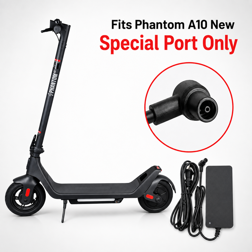 Phantom A10 Electric Scooter Charger 42V 1.7A - New Special Port