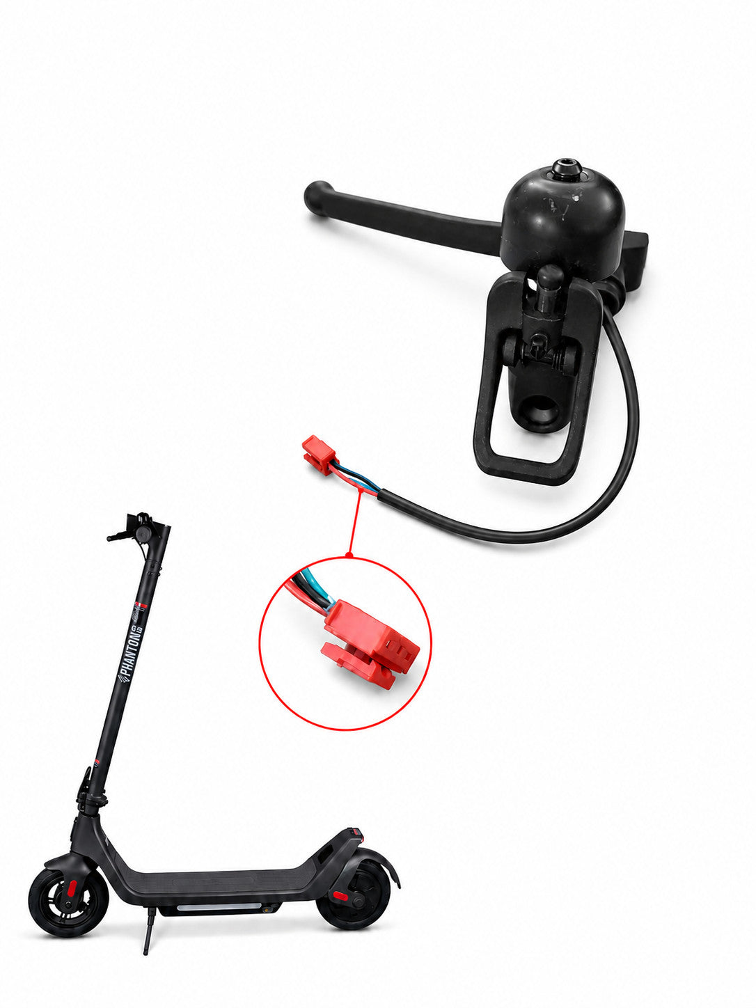 HLYZ A10 Electric Scooter Spare parts - Brake Lever