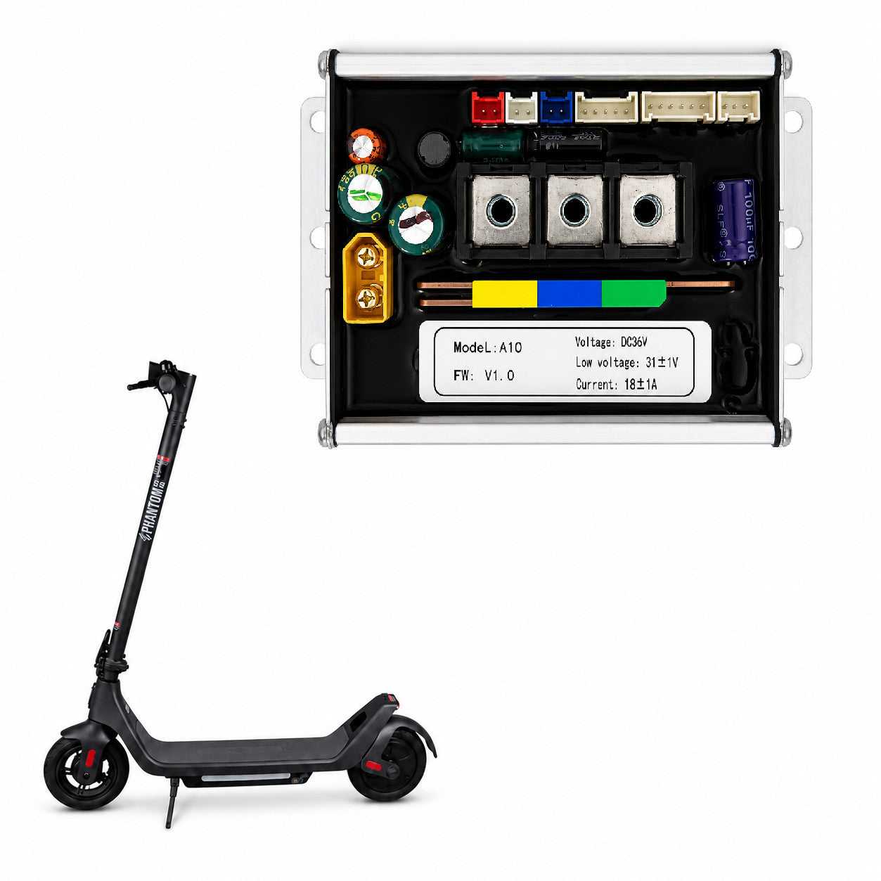 HLYZ A10 Electric Scooter Spare Parts - Controller
