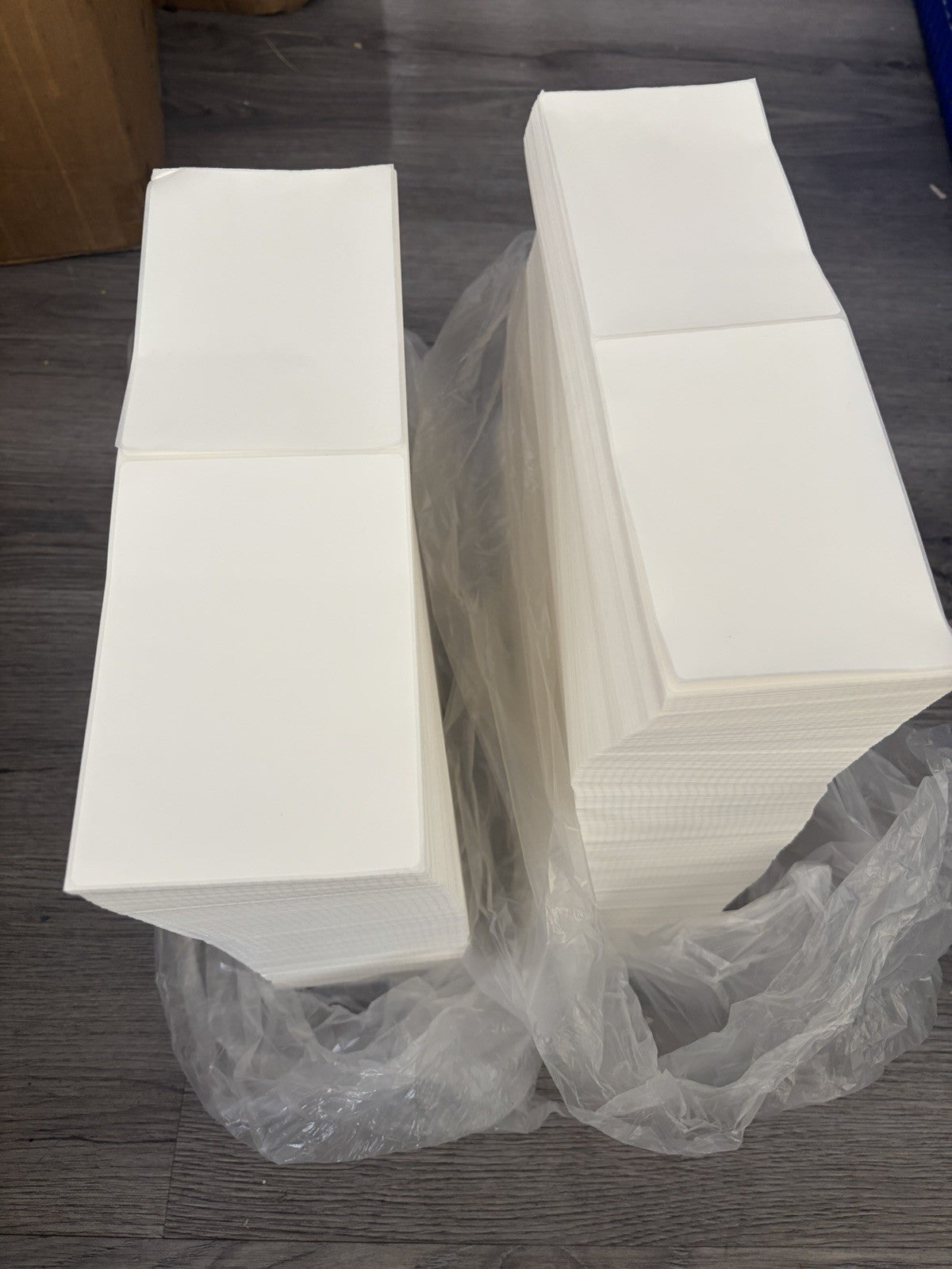 HLYZ 10000pcs 4"x6" Direct Thermal Shipping Labels for Printers Fanfold